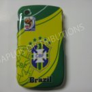 New Green Brazil Cbf Design Hard Protective Cover For Blackberry 8520 - (0051)