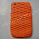 New Orange Lattice Pattern Design Hard Protective Cover For Blackberry 8520 - (0016)