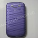 New Purple Lattice Pattern Design Hard Protective Cover For Blackberry 8900 - (0060)