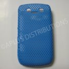 New Light Blue Lattice Pattern Design Hard Protective Cover For Blackberry 8900 - (0062)