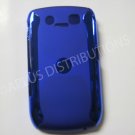 New Blue Metallic Two Piece Design Hard Protective Cover For Blackberry 8900 - (0124)