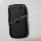 New Black Metallic Two Piece Design Hard Protective Cover For Blackberry 8900 - (0121)