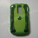 New Green Metallic Two Piece Design Hard Protective Cover For Blackberry 9000 - (0118)