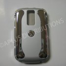 New Silver Metallic Two Piece Design Hard Protective Cover For Blackberry 9000 - (0117)