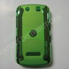 New Green Metallic Two Piece Design Hard Protective Cover For Blackberry 9500 - (0118)