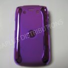 New Purple Metallic Two Piece Design Hard Protective Cover For Blackberry 9700 - (0120)