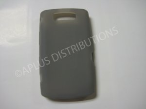 New Smoke Solid Color Silicone Cover For Blackberry 9550 - (0156)