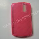 New Pink Transparent Multi-Circles TPU Cover For Blackberry 8300 - (0036)