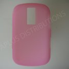 New Pink Solid Color Silicone Cover For Blackberry 9000 - (0153)