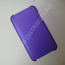 NEW Hard Protective Case For 2ND 3RD GENERATION SOLID TRANSPARENT COLOR IPOD TOUCH- PURPLE