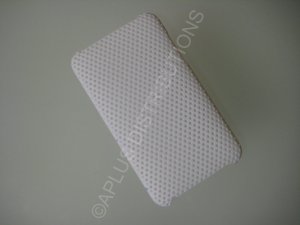 NEW Hard Protective Case For 2ND 3RD GENERATION SOLID LATTICE PATTERN IPOD TOUCH-WHITE