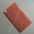NEW FASHIONABLE BLING SOLID DIAMONDS FOR IPOD TOUCH 4TH GENERATION-RED