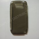 New Smoke Transparent Microsquares TPU Cover For Nokia E71 - (0006)
