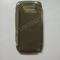 New Smoke Transparent Microsquares TPU Cover For Nokia E71 - (0006)
