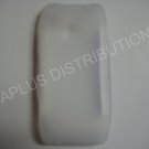 New Clear Solid Color Silicone Skin Case For Samsung Impression A877 - (0007)