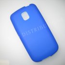 New Dark Blue LG Optimus T Silicone Skin Case For LG Optimus T P509 - (0011)