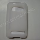 New Clear Solid Color Silicone Skin Case For HTC Evo 4G - (0007)