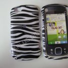 New Black Zebra Design Hard Protective Cover For Motorola Cliq XT MB501 - (0001)
