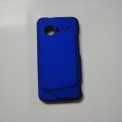 New Blue Rubberized Hard Protective Cover For HTC Droid Incredible - (0053)
