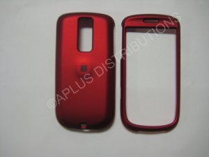 New Red Rubberized Hard Protective Cover For HTC My Touch "G2" - (0054)