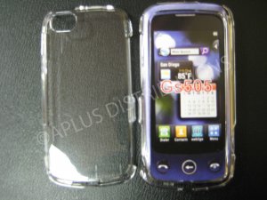 New Clear Transparent Hard Protective Cover For LG Sentio GS505 - (0059)