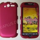 New Hot Pink Rubberized Hard Protective Cover For HTC My Touch 4G - (0055)