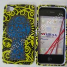 New Yellow Key Hole Design Hard Protective Cover For iPhone 4 - (0127)