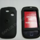 New Black Rubberized Design Hard Protective Cover For T-Mobile Tap - (0051)