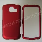 New Red Rubberized Hard Protective Cover For LG Optimus S LS670 - (0054)