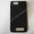 New Black Solid Color Silicone Skin Case For Motorola Droid X MB810 - (0006)