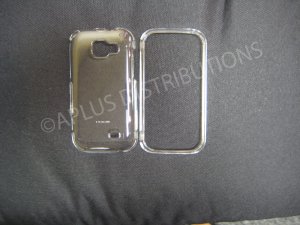New Clear Transparent Hard Protective Cover For Samsung Transform M920 - (0059)