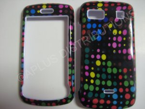 New Multi-Color Dots Design Hard Protective Cover For LG Xenon GR500 - (0007)