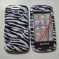 New Black Zebra Design Hard Protective Cover For Samsung Impression A877 - (0001)