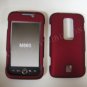 New Red Rubberized Design Hard Protective Cover For Huawei Ascend M860 - (0054)