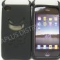 New Black Devil Design Silicone Cover For iPhone 4 - (0091)