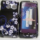 New Dark Blue Midnight Flower Hard Protective Cover For LG Rumor Touch LN510 - (0023)