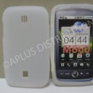 New Clear Solid Color Silicone Skin Case Cover For Huawei Ascend M860 - (0007)