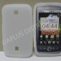 New Clear Solid Color Silicone Skin Case Cover For Huawei Ascend M860 - (0007)