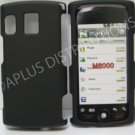New Black Rubberized Design Hard Protective Cover For Kyocera Zio M6000 - (0051)