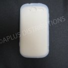 New Clear Solid Color Silicone Skin Case For HTC My Touch 4G - (0007)
