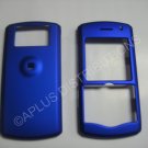 New Blue Rubberized Hard Protective Cover For Blackberry 8120 - (0083)