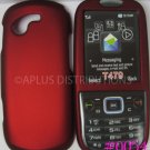 New Red Rubberized Hard Protective Cover For Samsung Gravity 3 T479 - (0054)
