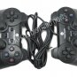 NEW DOUBLE SHOCK CONTROLLER FOR USB PC PS - BLK