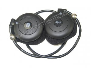 New S500 Sports Bluetooth + MP3 Bluetooth Headset with TF Card Slot - BLK