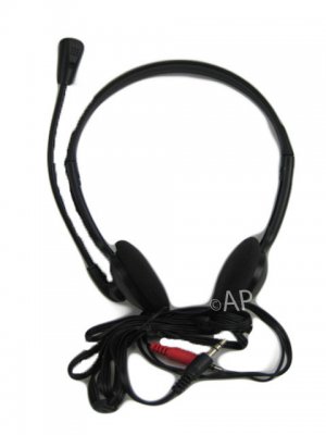 NEW STEREO HEADSET FOR COMPUTER PC SKYPE VOIP GAMING HEADSET HEADPHONE MIC
