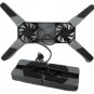SUPER MINI FOLDING USB FAN LAPTOP NOTEBOOK COOLER PAD - GRAY