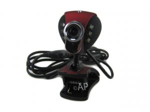 USB 2.0 PC LAPTOP MINI WEBCAM - RED