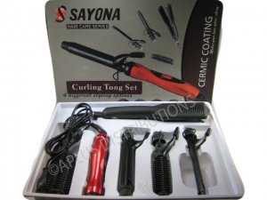 NEW SAYONA HAIR CARE SERIES 4 IN 1 - Red & BLK
