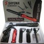 NEW SAYONA HAIR CARE SERIES 4 IN 1 - Red & BLK
