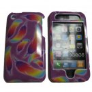 New Multi-Color Feathers  Design Hard Protective Cover For iPhone 3G 3GS - (0110)